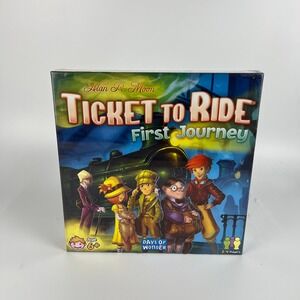 Ticket to Ride First Journey Board Game Days of Wonder Alan R Moon New Sealed